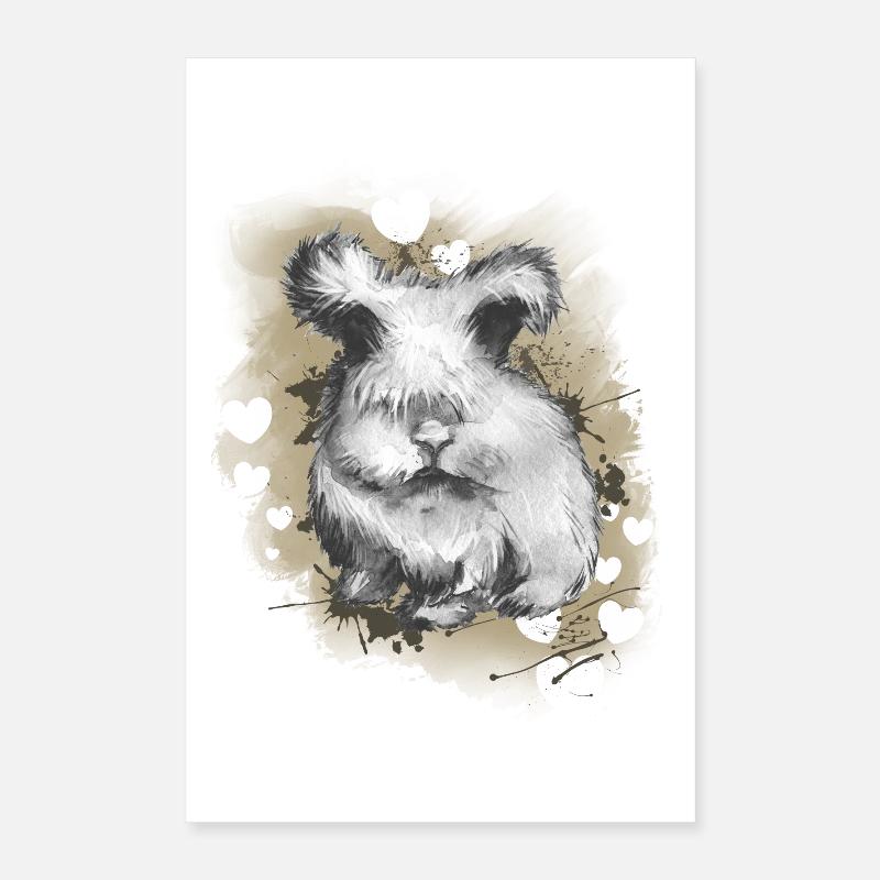 Rabbit Poster 16" x 24" (40x60 cm)
