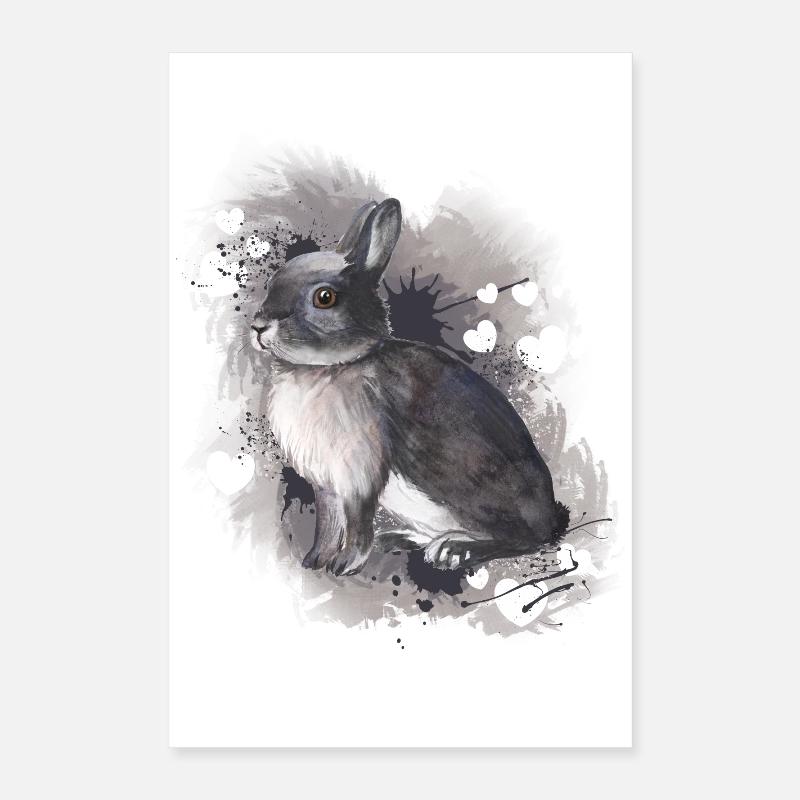Rabbit Poster 16" x 24" (40x60 cm)