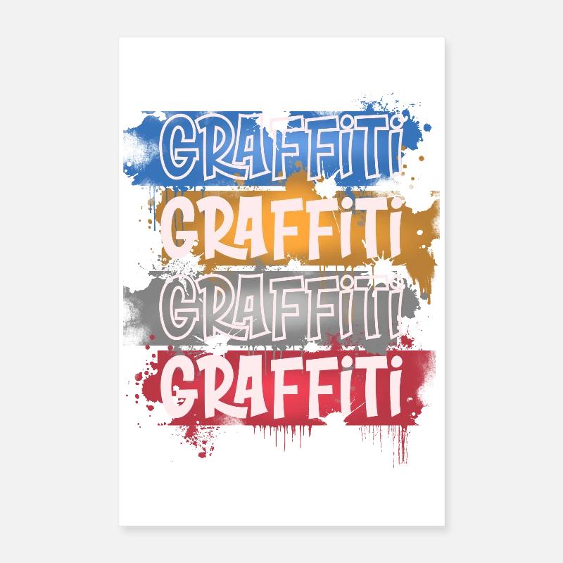 Graffiti Poster 40x60 cm