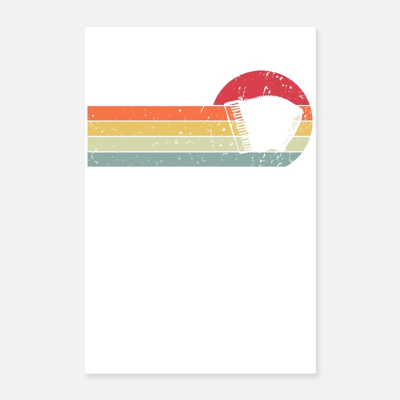 Accordéon Poster 40 x 60 cm