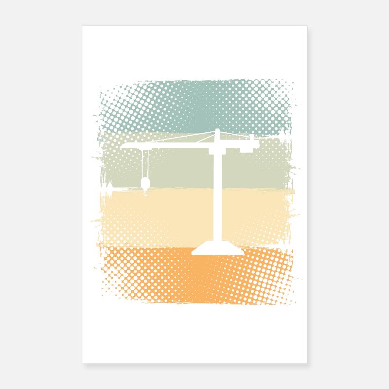 Kran Poster 40x60 cm