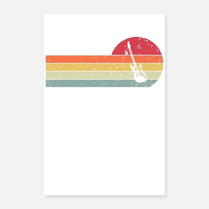 Guitare Poster 40 x 60 cm