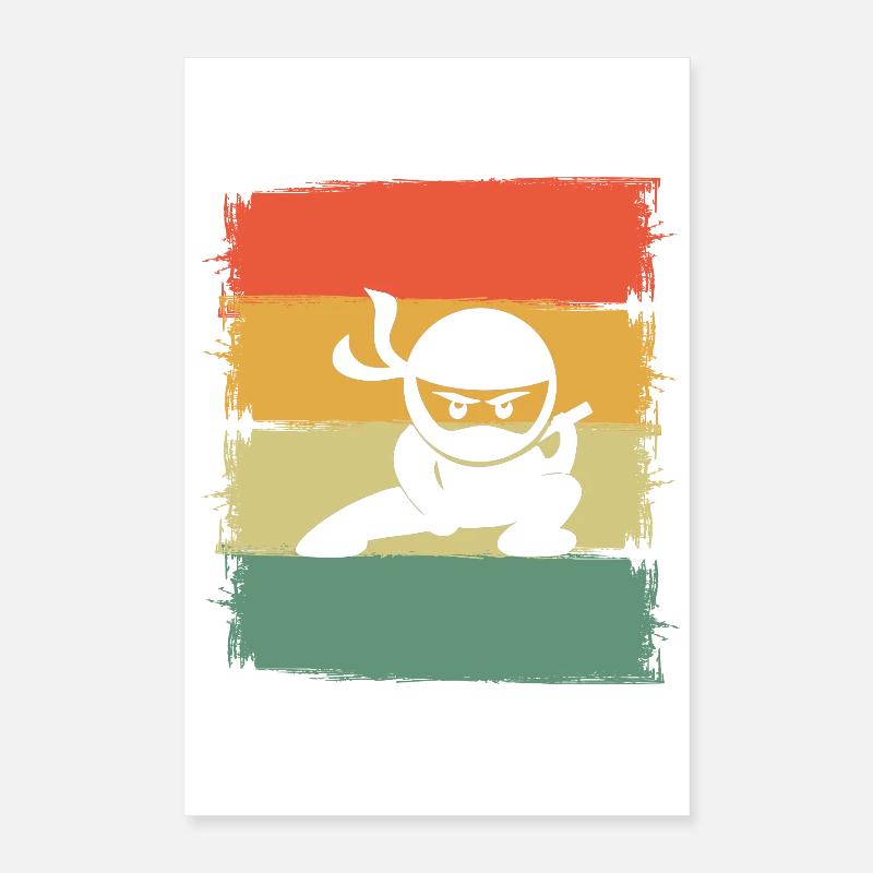 Ninja Poster 40x60 cm