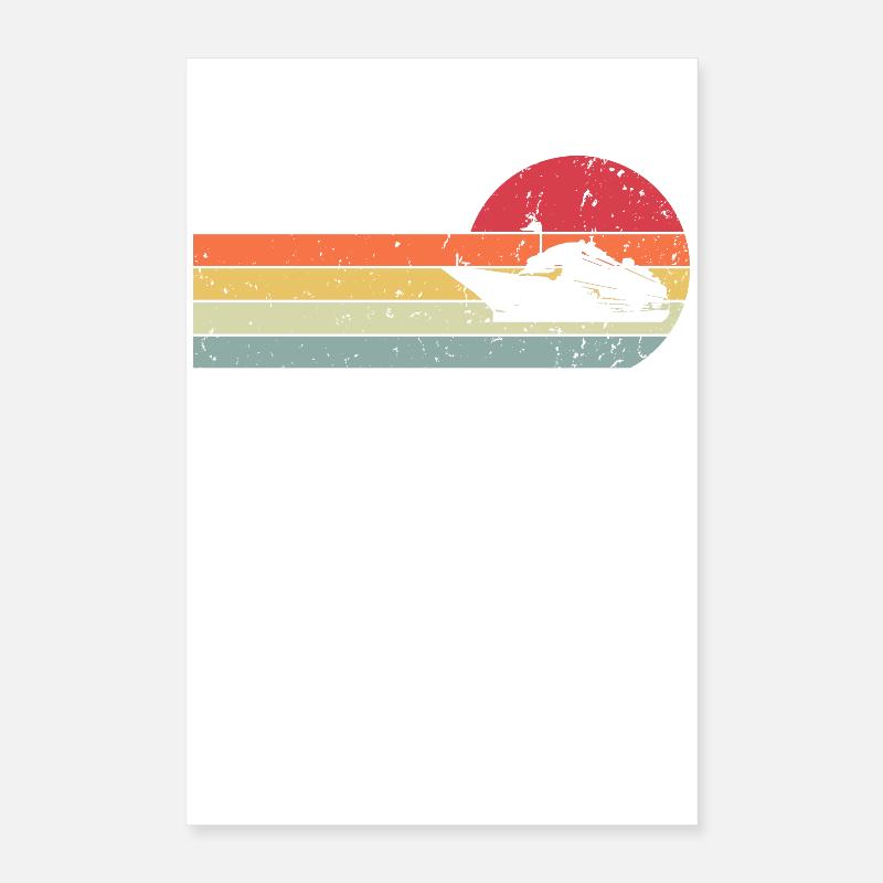 Bateau Poster 40 x 60 cm