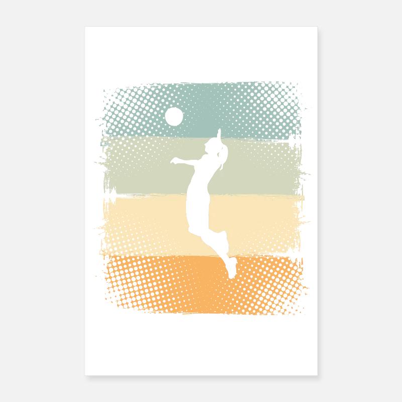 Volleyball Poster 40x60 cm