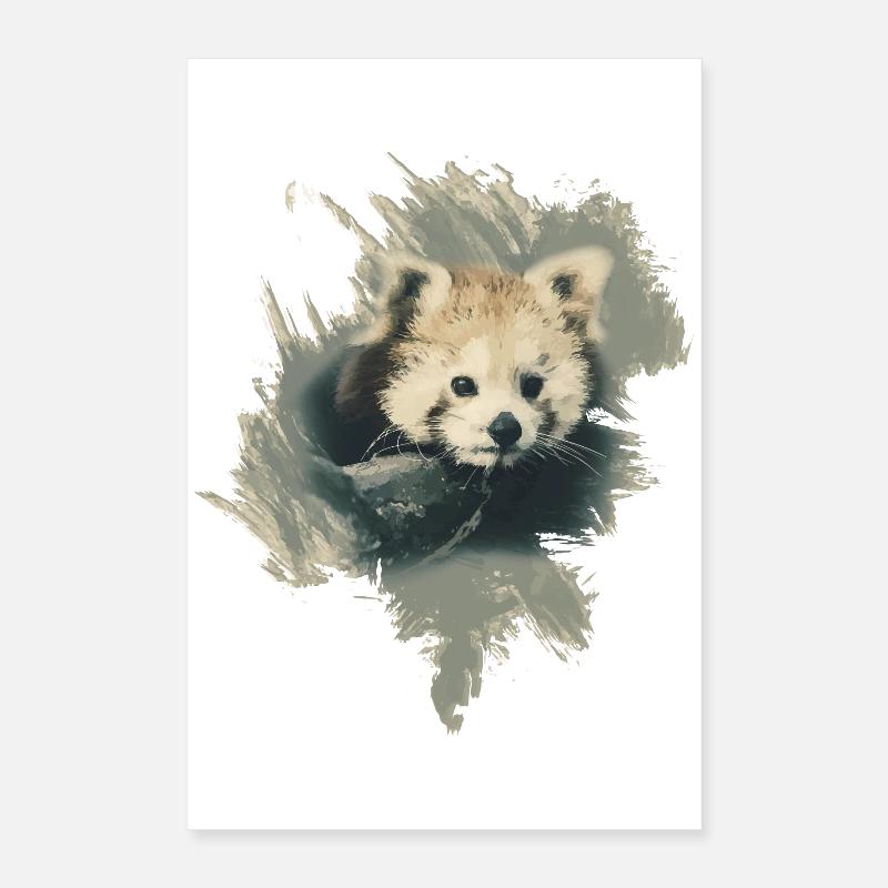 Petit panda Poster 40 x 60 cm