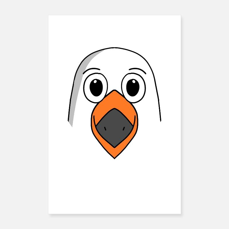 Möwe Poster 40x60 cm