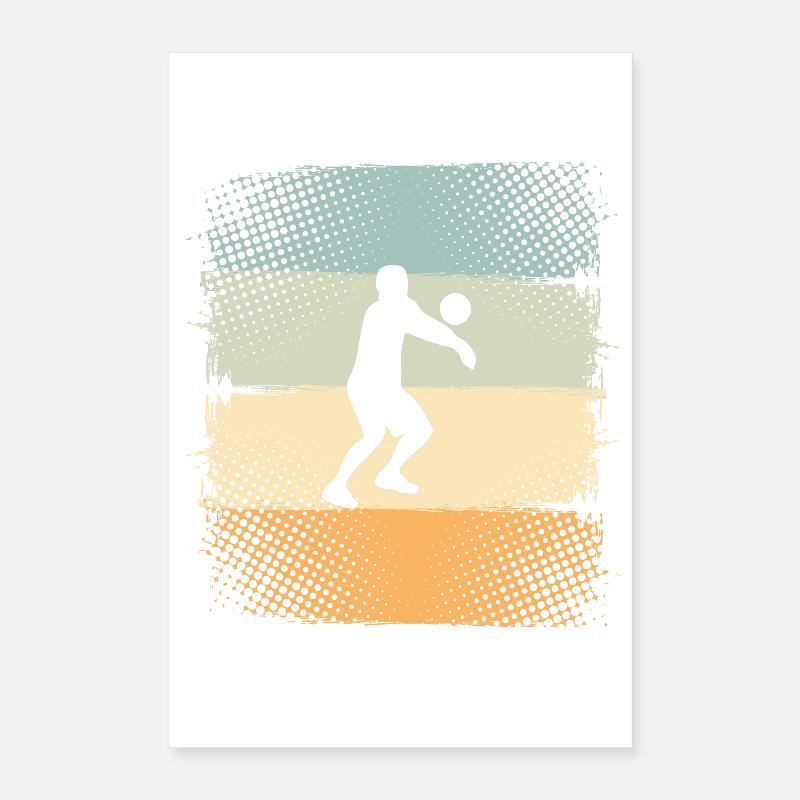 Volley-ball Poster 40 x 60 cm