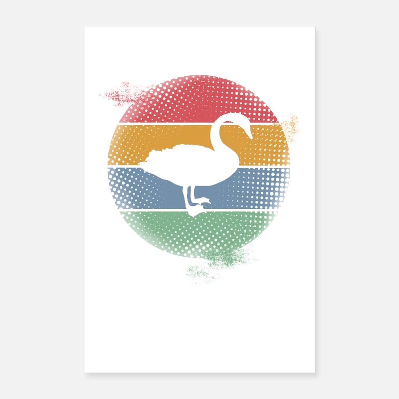 Swan Poster 16" x 24" (40x60 cm)