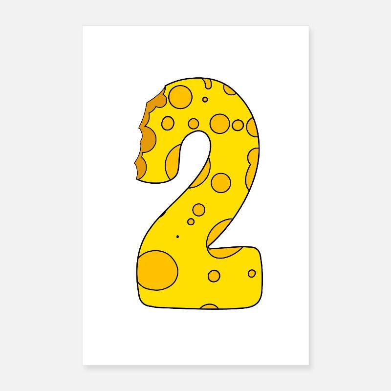 Fromage numéro 2 Poster 40 x 60 cm