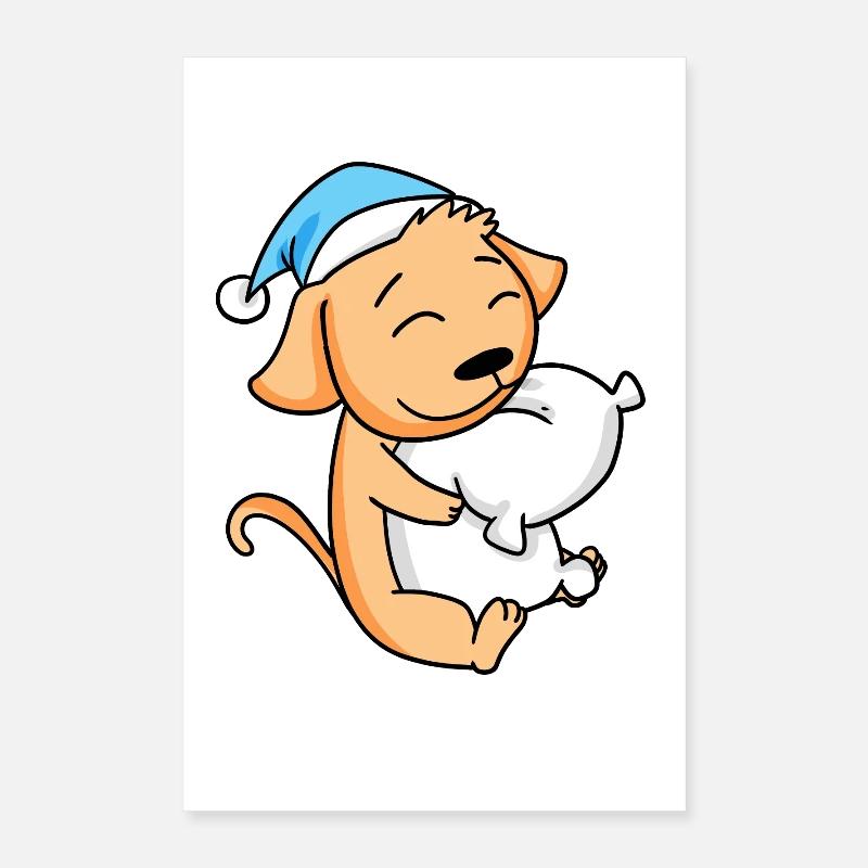 Chien Bébé Poster 40 x 60 cm
