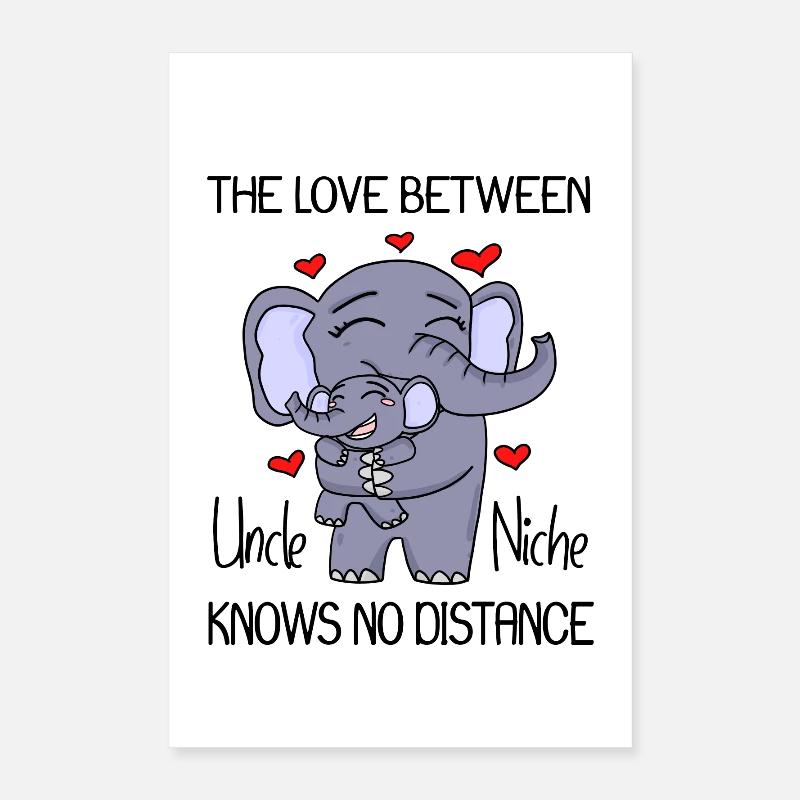 Love between uncle and niece Poster 16" x 24" (40x60 cm)