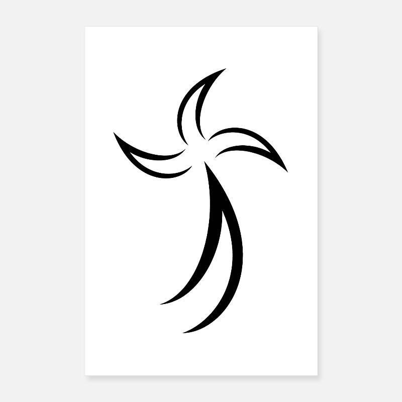 Hermine Celtic Bretagne Poster 40 x 60 cm