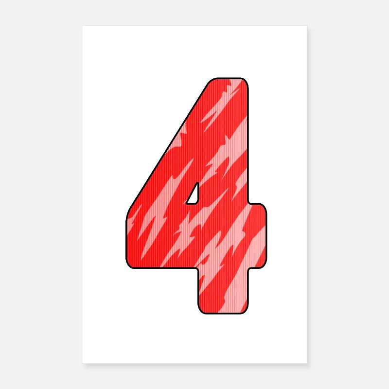 4 Poster 40 x 60 cm