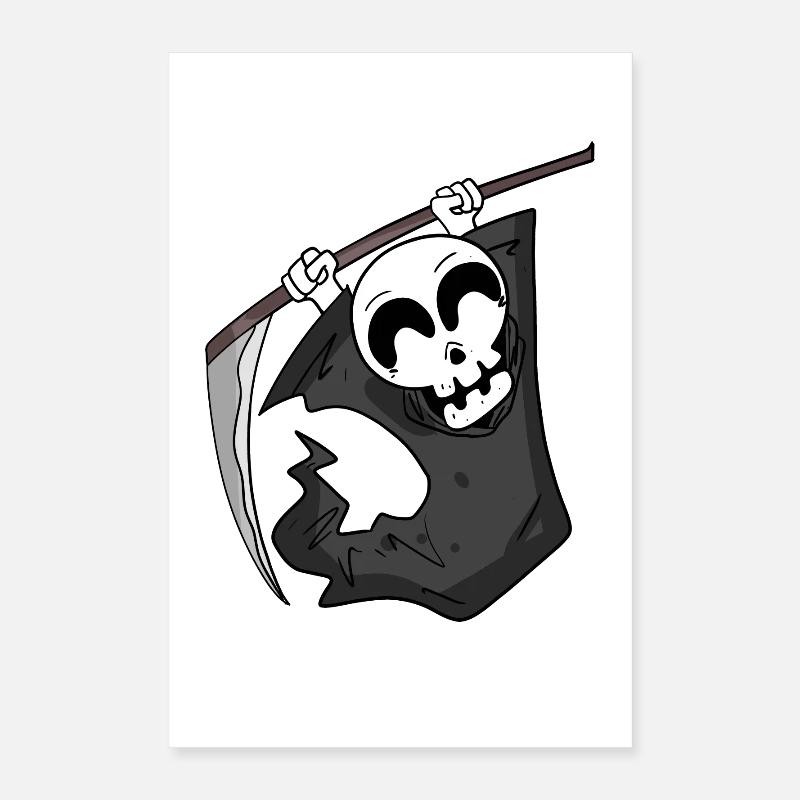Grim Reaper est ravi Poster 40 x 60 cm