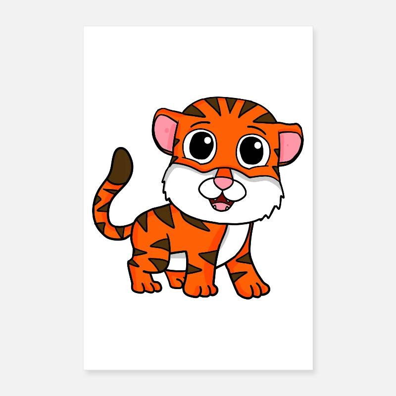 Tigre Poster 40 x 60 cm