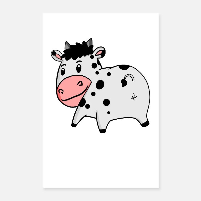 Kuh Arsch - Kuh Hintern Poster 40x60 cm