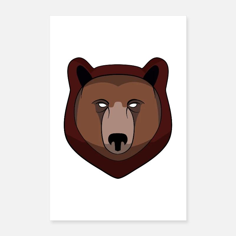 Bär Poster 40x60 cm