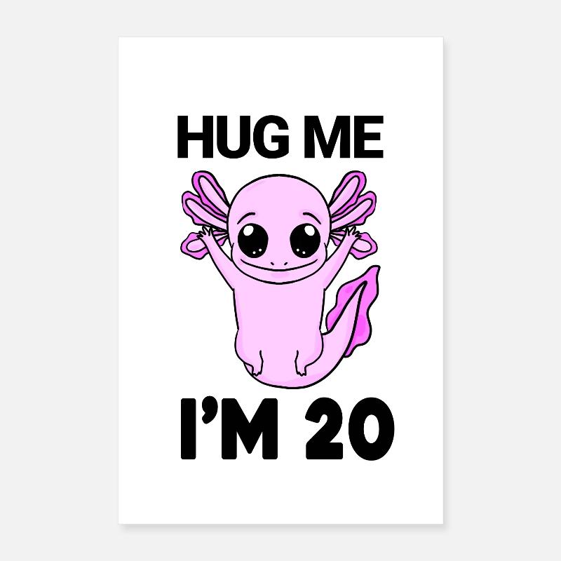 20 ans - 20 ans - câlin Poster 40 x 60 cm