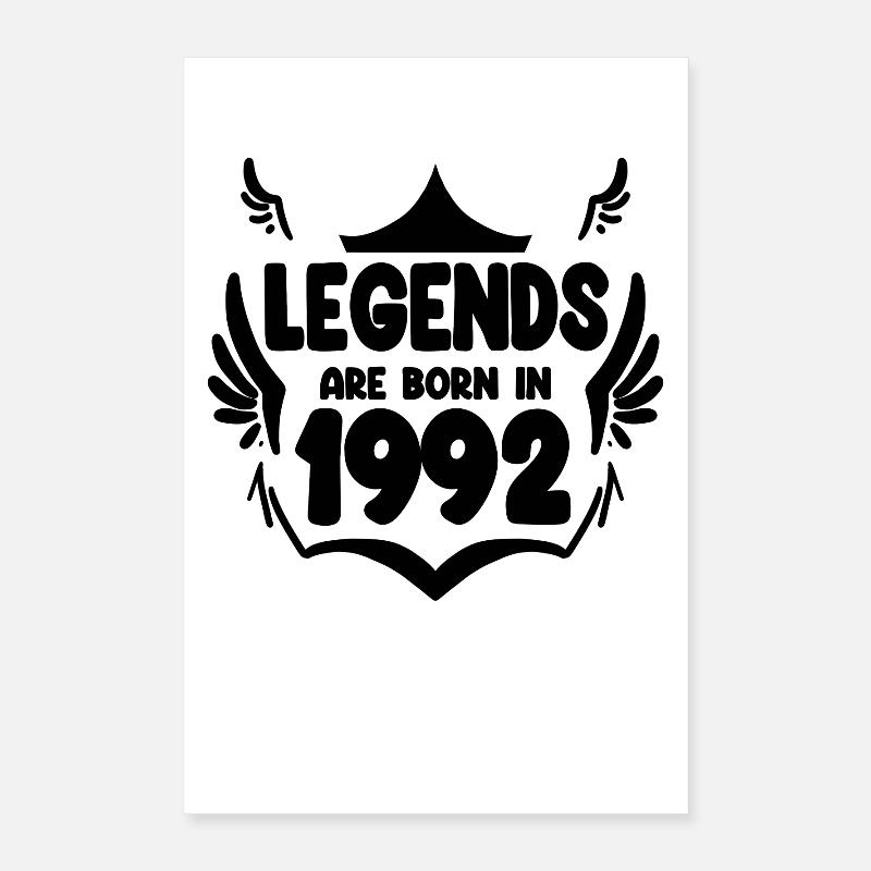 1992 Poster 40 x 60 cm