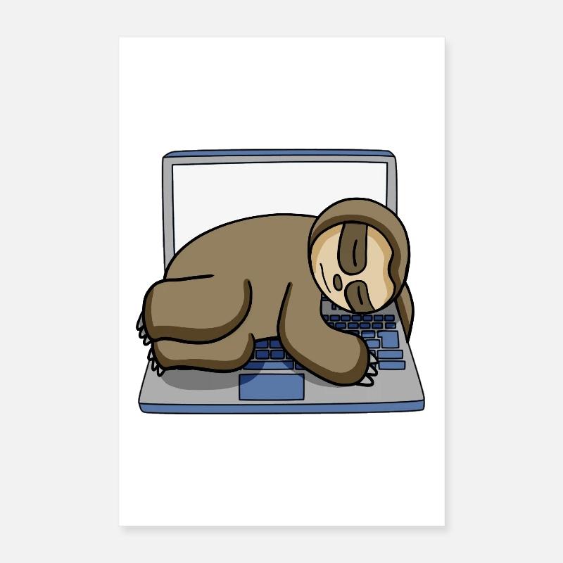 Computer Nerd Programmer Gift Poster 16" x 24" (40x60 cm)