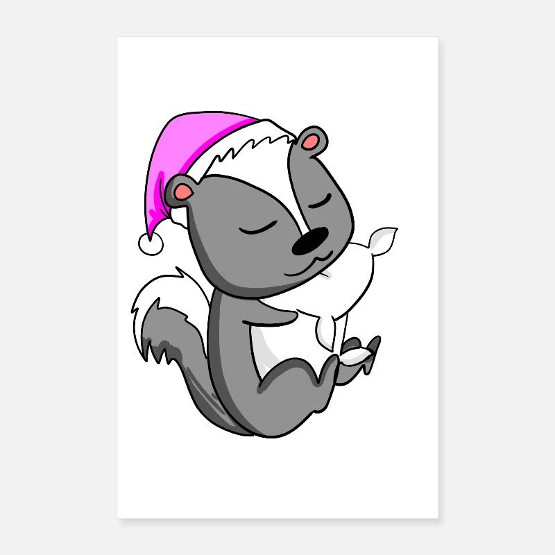 Mouffette Poster 40 x 60 cm