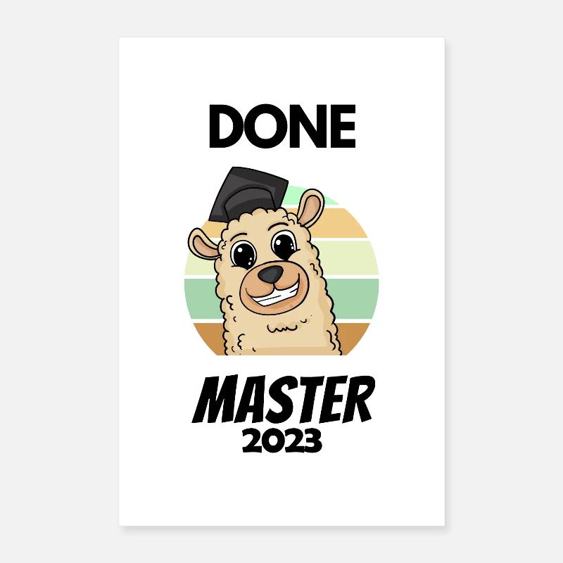 Master 2023 Poster 40 x 60 cm
