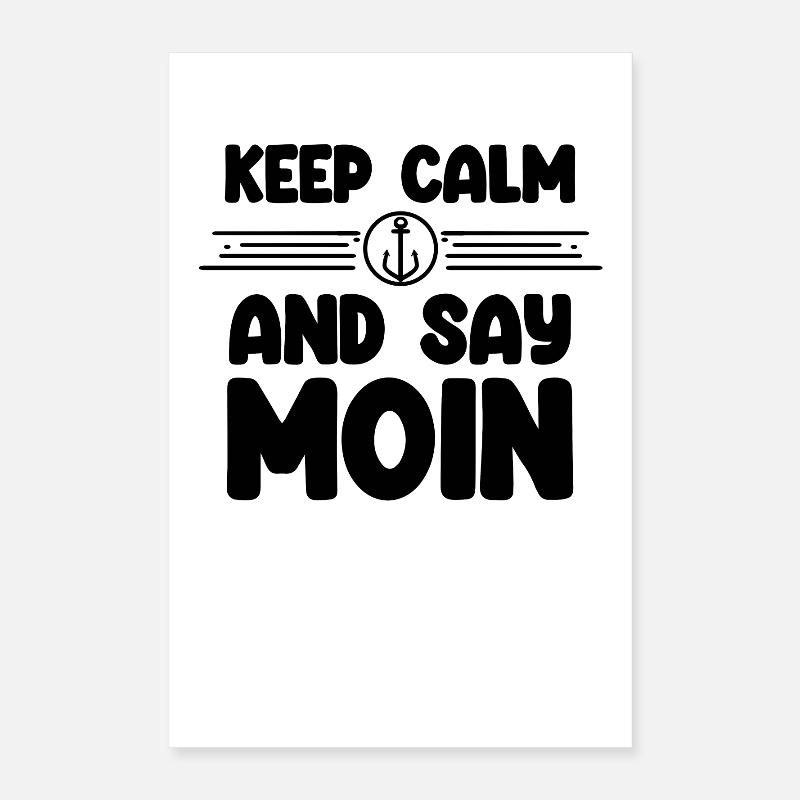 Mer du Nord Poster 40 x 60 cm