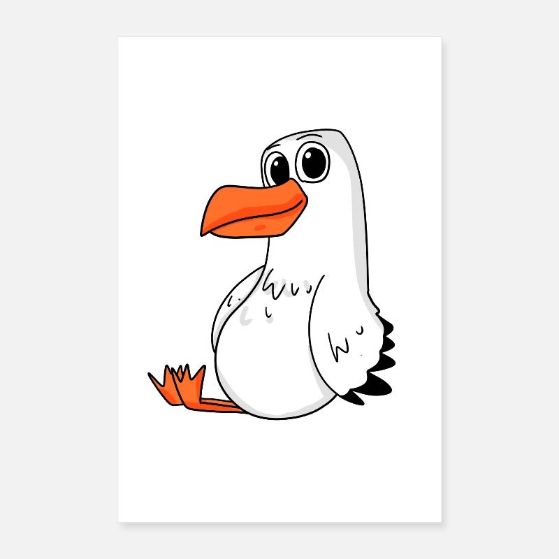 Mouette Poster 40 x 60 cm