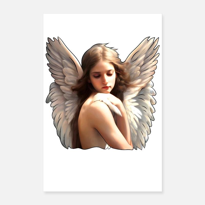 Ange céleste Poster 40 x 60 cm