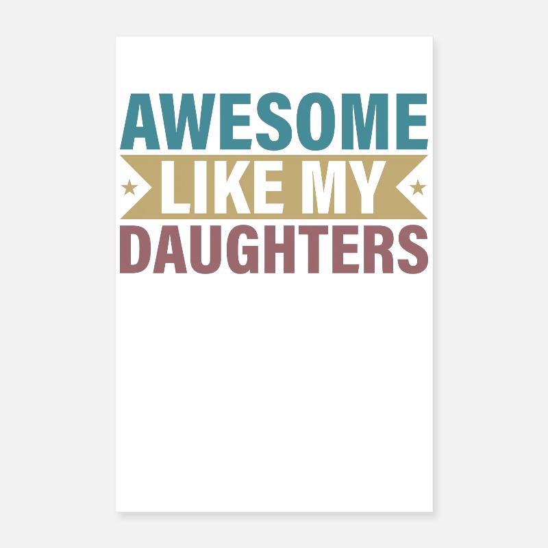 Weibliche Eltern-Pride-Botschaft Poster 40x60 cm