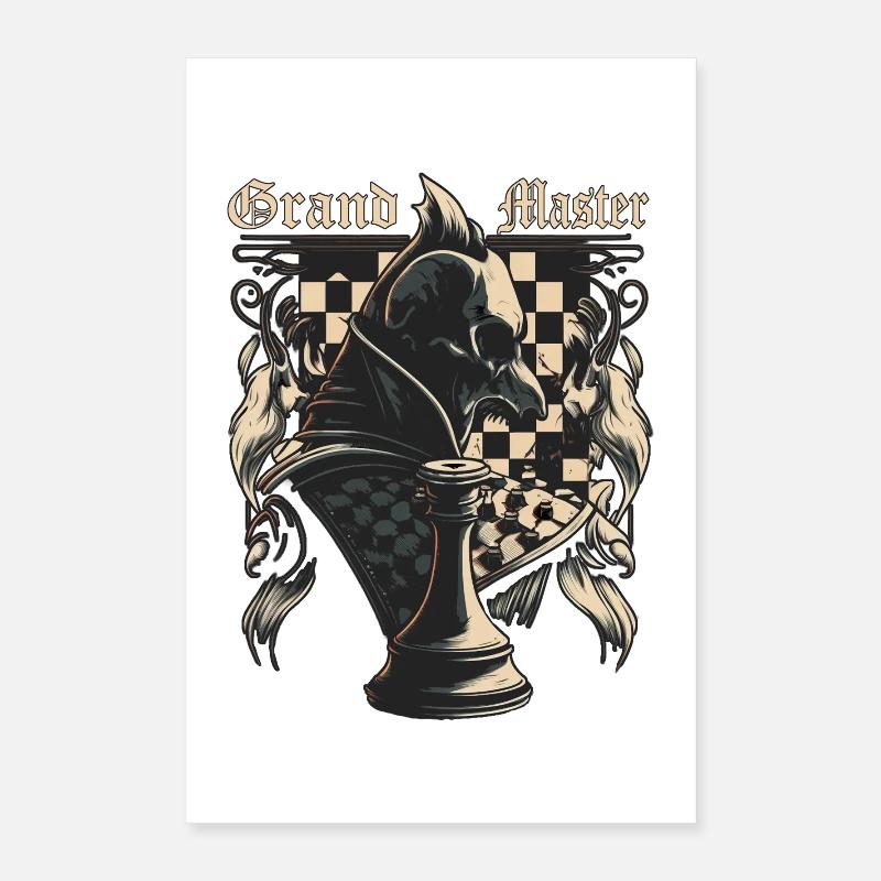 Great Chess Master Poster 16" x 24" (40x60 cm)