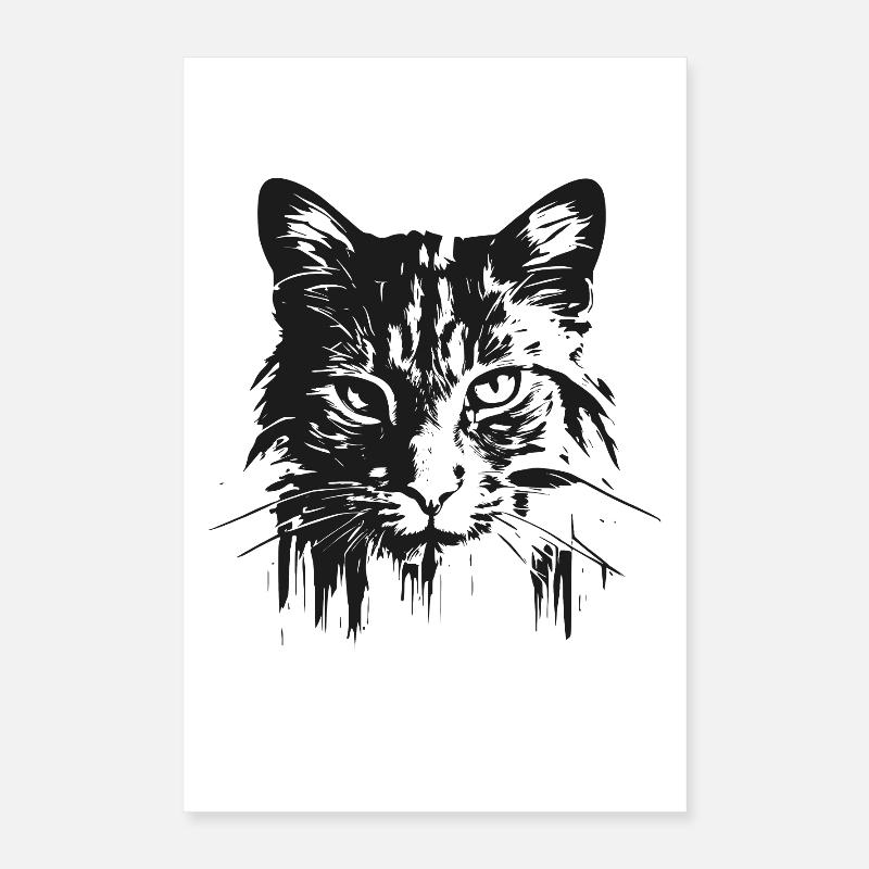 Katze 3 Poster 40x60 cm