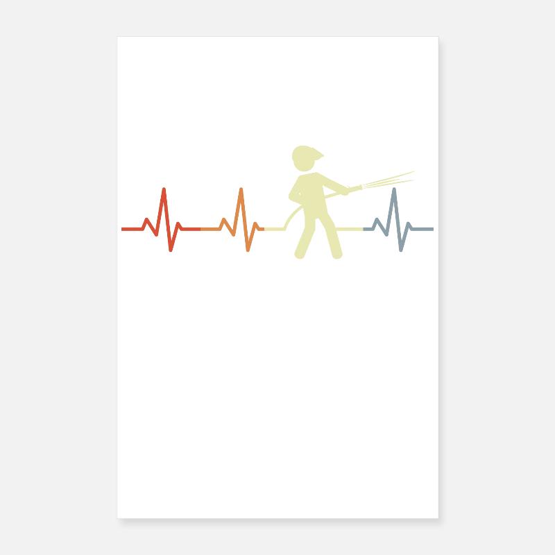 Fire brigade palpitations Poster 16" x 24" (40x60 cm)