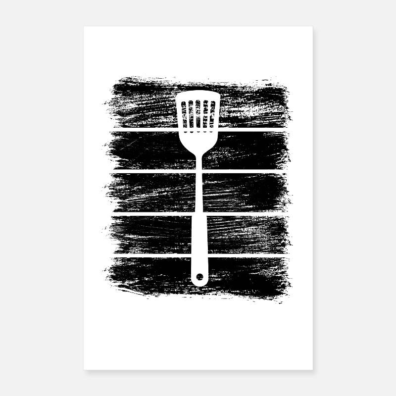Cuillère en bois Poster 40 x 60 cm