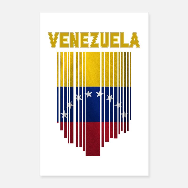Flagge von Venezuela Poster 40x60 cm