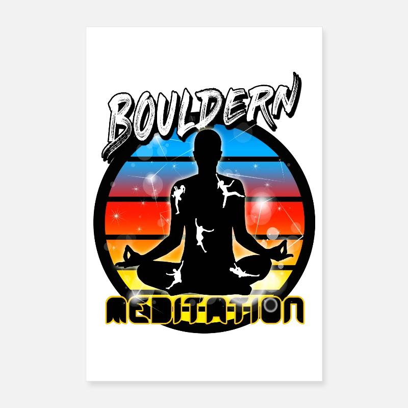 Bouldern Poster 40x60 cm