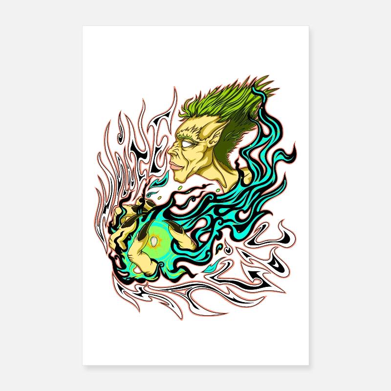 White Magic Poster 16" x 24" (40x60 cm)