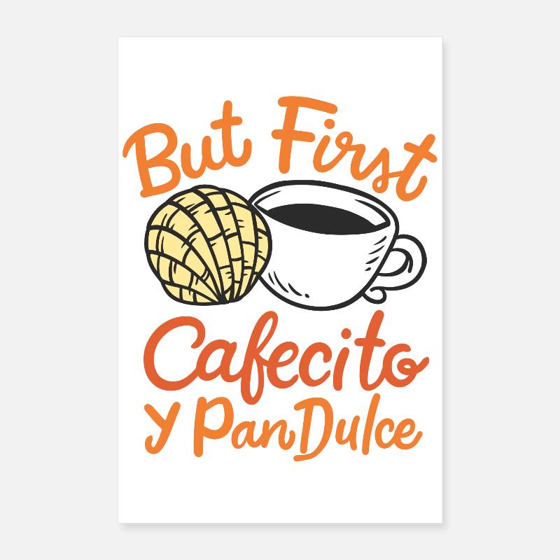 Conchas Cafecito Mexikaner Spanier Poster 40x60 cm