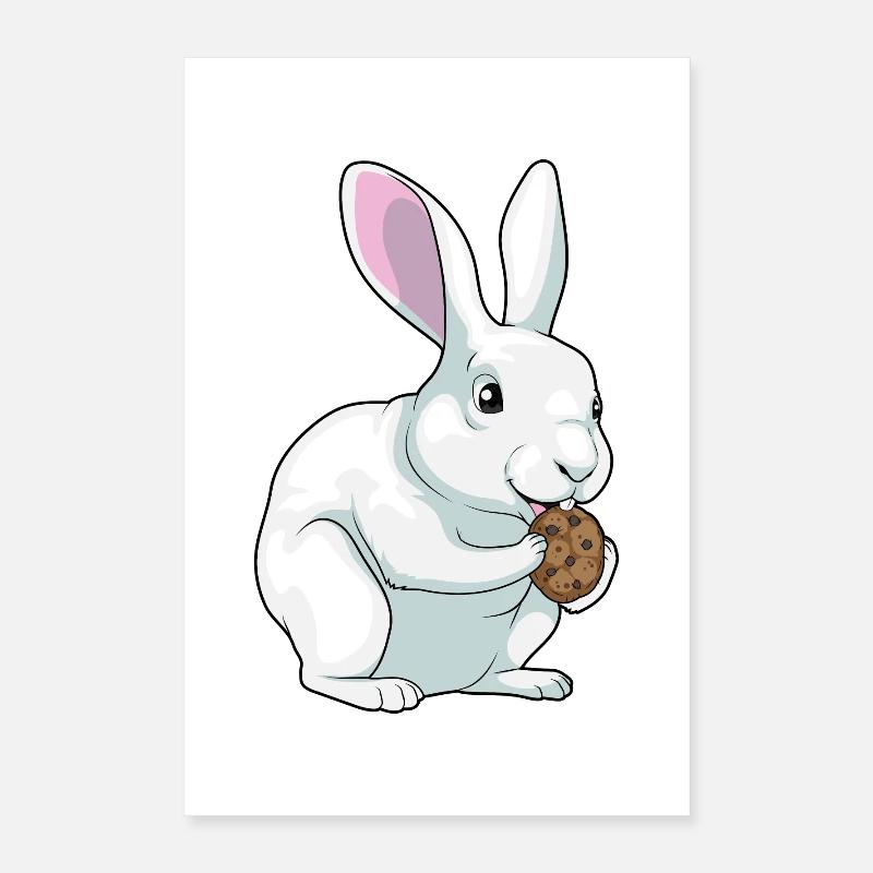 Hase Cookie Poster 40x60 cm