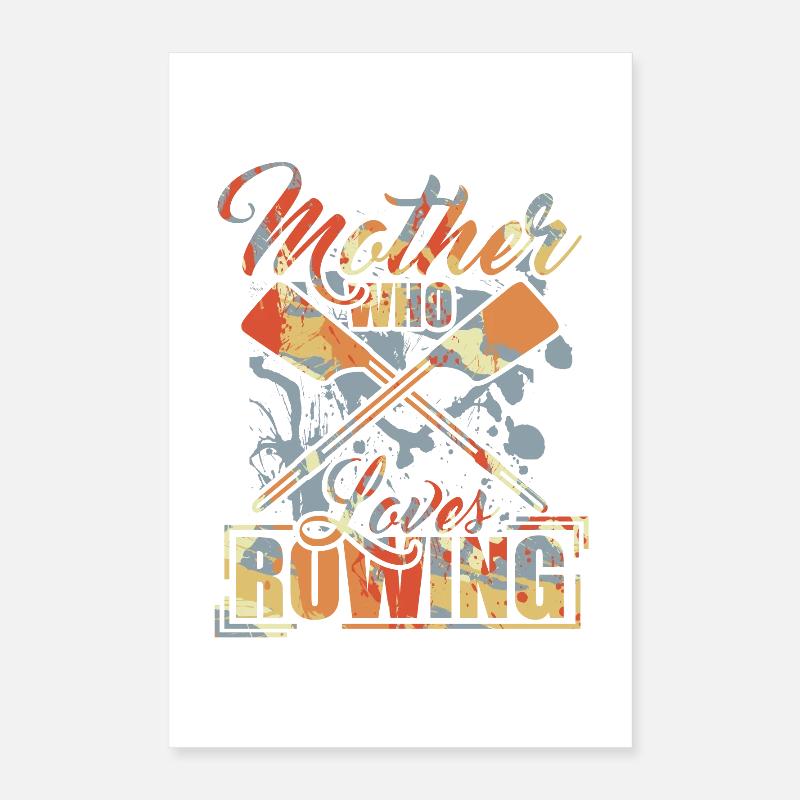 Rower Poster 16" x 24" (40x60 cm)