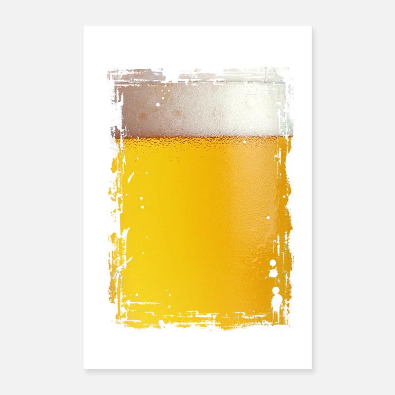 Bier Poster 40x60 cm