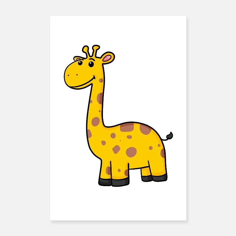 Girafe Poster 40 x 60 cm