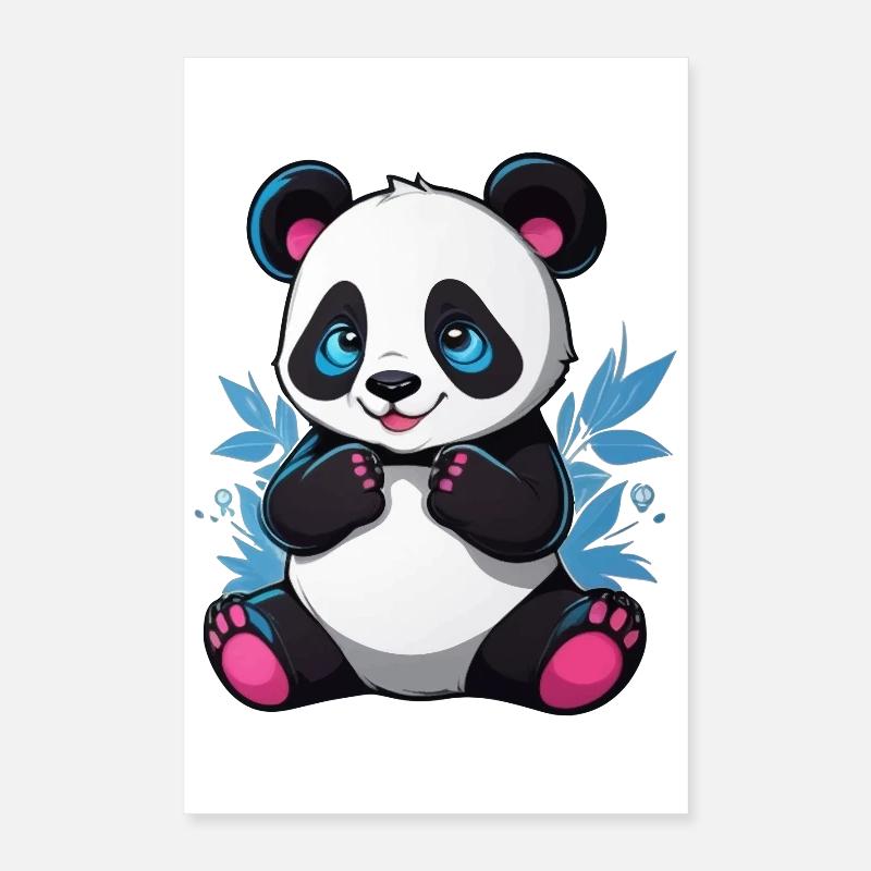 Panda Poster 16" x 24" (40x60 cm)