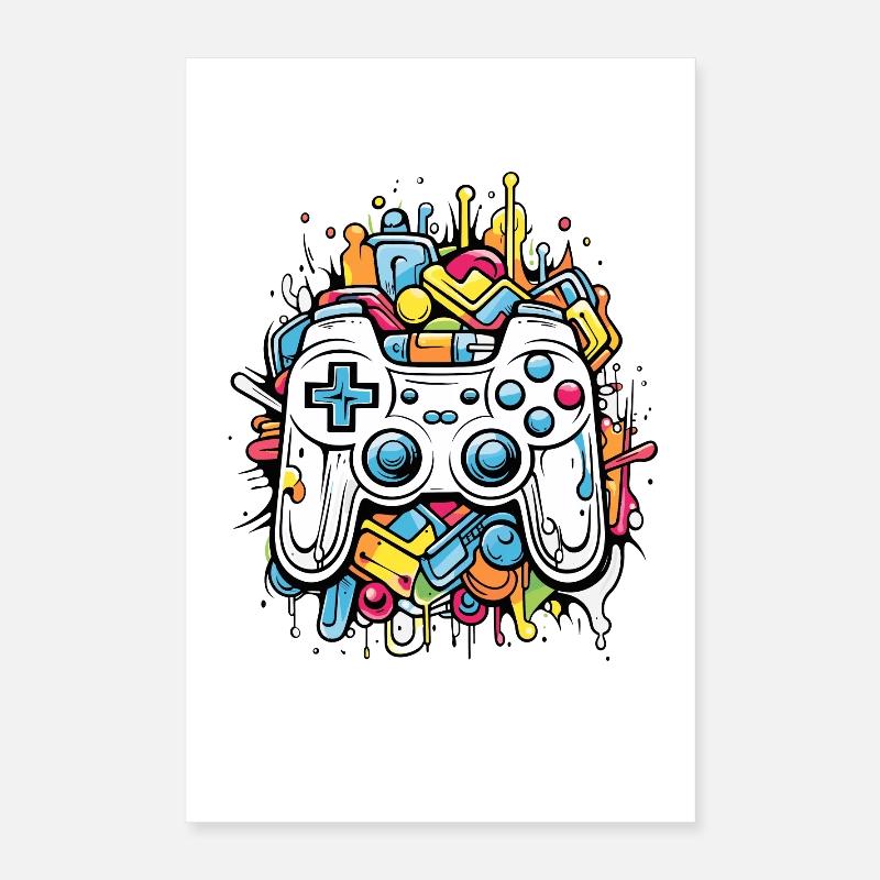 Game Controller Poster 40x60 cm