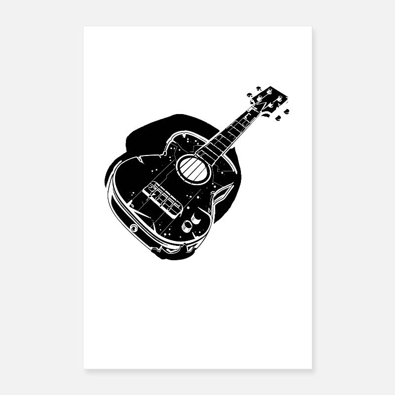 Ukulele Poster 40x60 cm