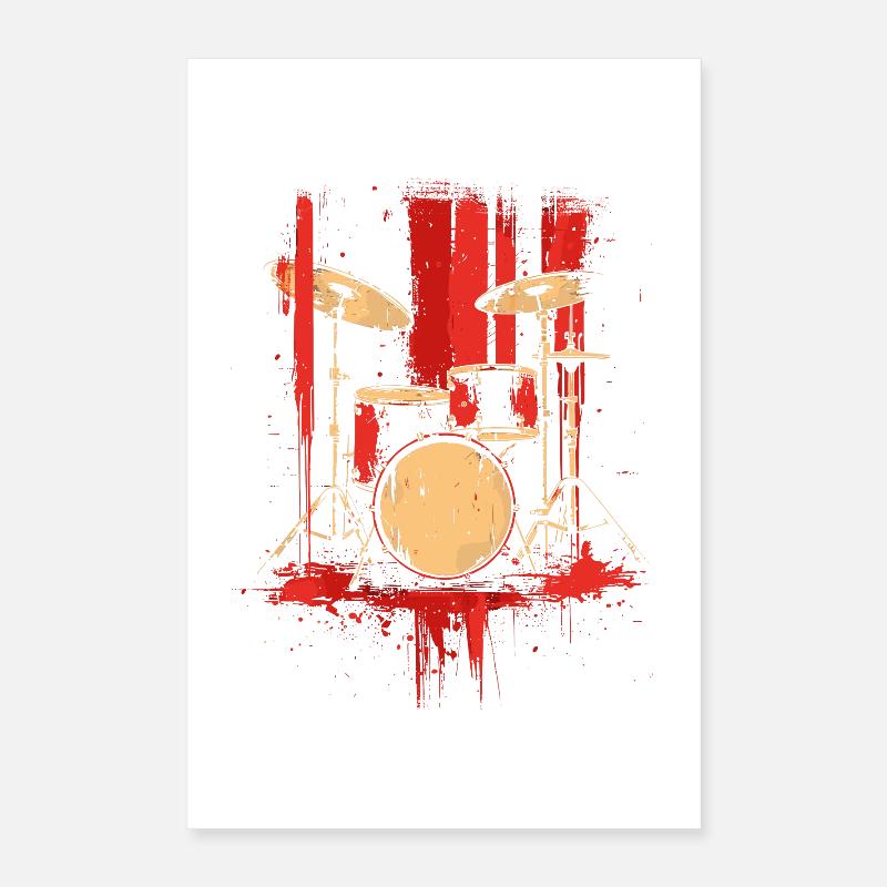Piège Style Rétro Poster 40 x 60 cm