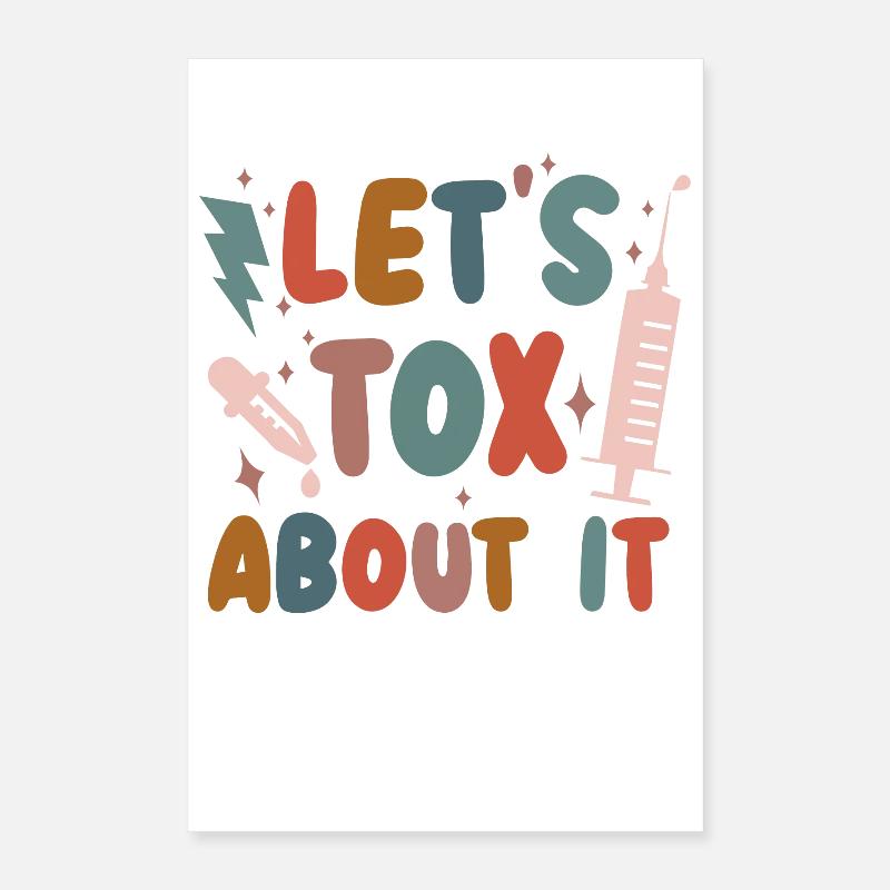 Lets Talk About It – Gesundheitsmotivation Poster 40x60 cm