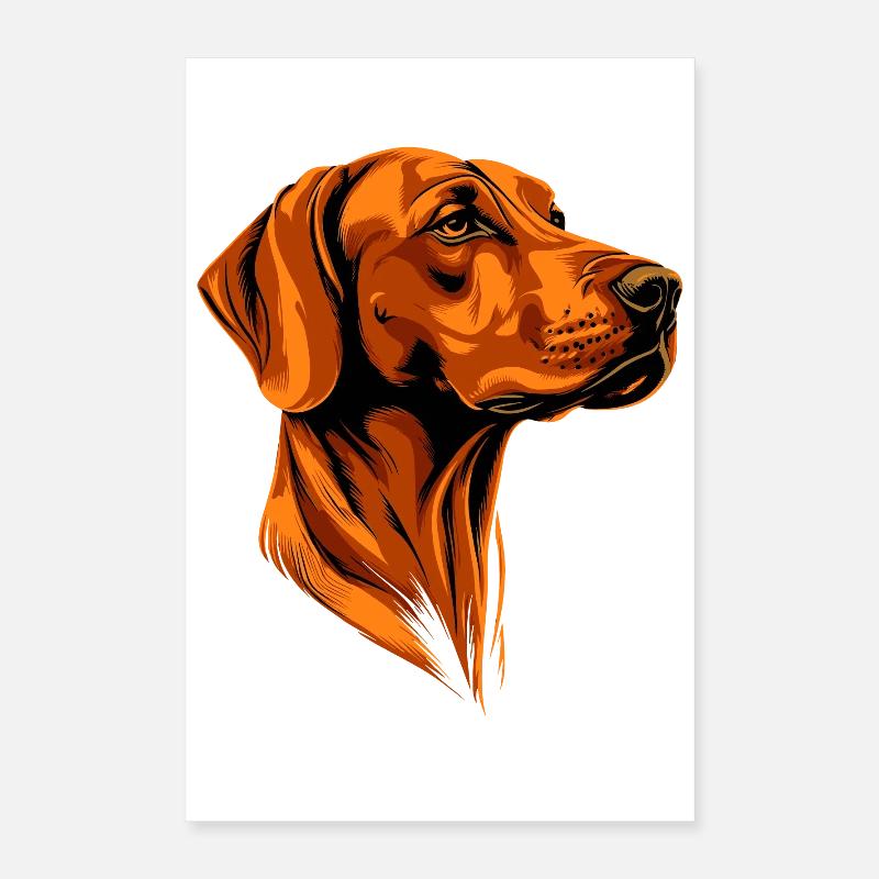 Rhodesian Ridgeback Chien de chasse Chiens Pride Ridgeback Poster 40 x 60 cm