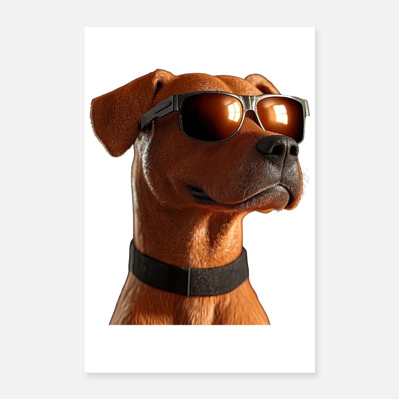 Rhodesian Ridgeback Chien de chasse Chiens Pride Ridgeback Poster 40 x 60 cm